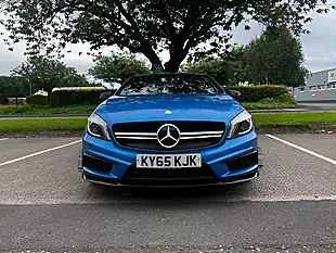 Used 2015 Mercedes-Benz a Class A45 AMG Blue - Interior and Exterior details 4