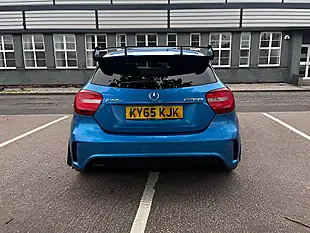 Used 2015 Mercedes-Benz a Class A45 AMG Blue - Interior and Exterior details 5