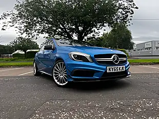 Used 2015 Mercedes-Benz a Class A45 AMG Blue - Interior and Exterior details 6