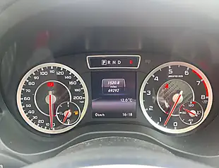 Used 2015 Mercedes-Benz a Class A45 AMG Cosmos Black - Interior and Exterior details 13