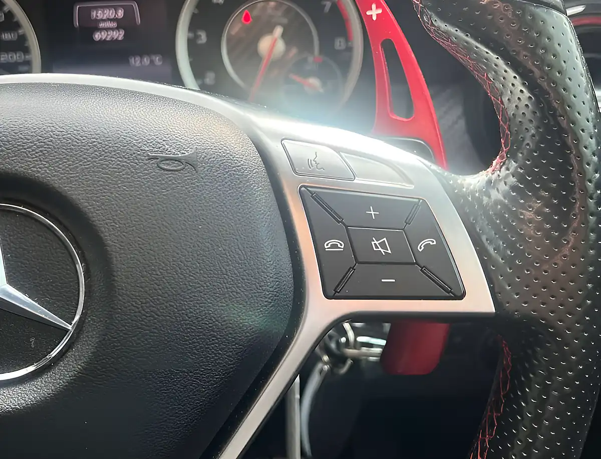 Used 2015 Mercedes-Benz a Class A45 AMG Cosmos Black - Interior and Exterior details 16