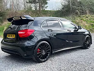 Used 2015 Mercedes-Benz a Class A45 AMG Cosmos Black - Interior and Exterior details 3