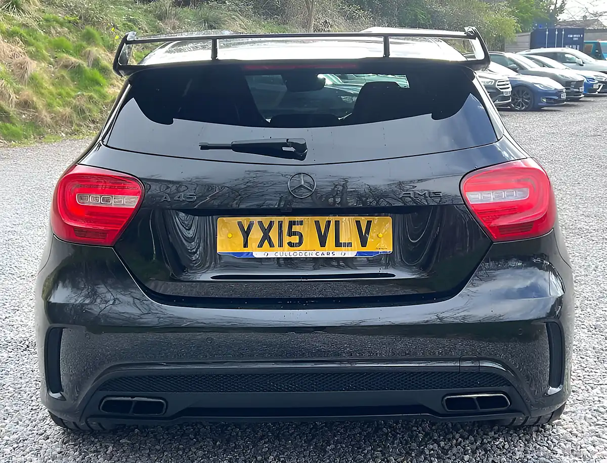 Used 2015 Mercedes-Benz a Class A45 AMG Cosmos Black - Interior and Exterior details 4