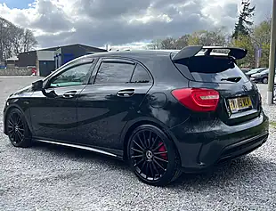 Used 2015 Mercedes-Benz a Class A45 AMG Cosmos Black - Interior and Exterior details 5
