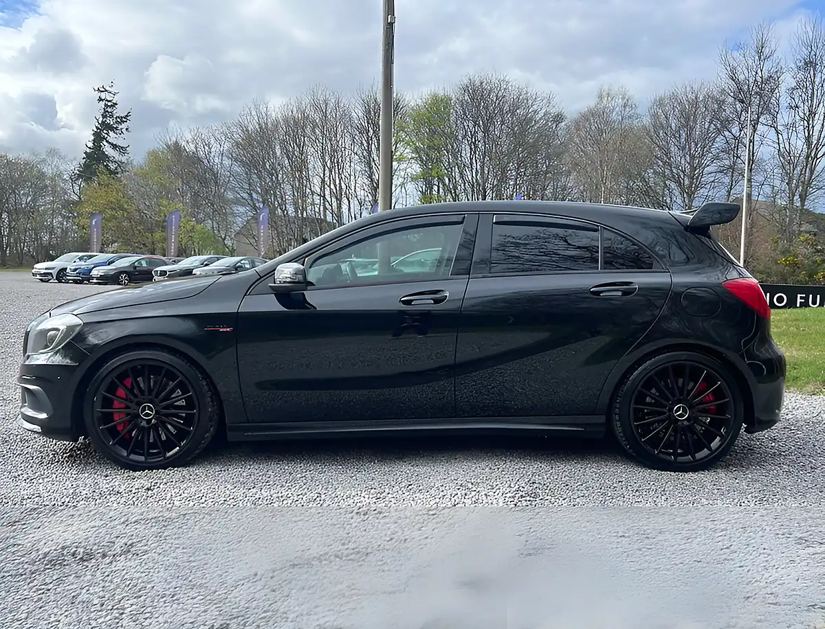 Used 2015 Mercedes-Benz a Class A45 AMG Cosmos Black - Interior and Exterior details 6