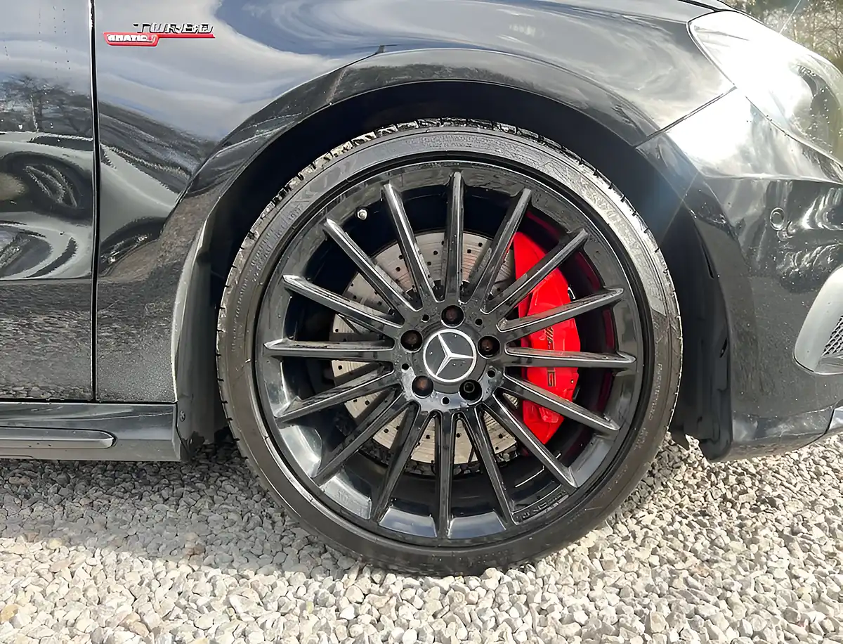 Used 2015 Mercedes-Benz a Class A45 AMG Cosmos Black - Interior and Exterior details 9