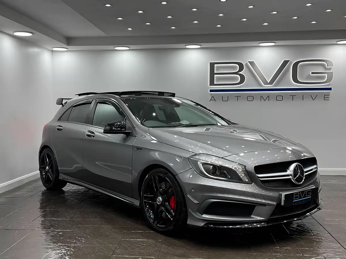 Used 2015 Mercedes-Benz a Class A45 AMG Grey - Front View