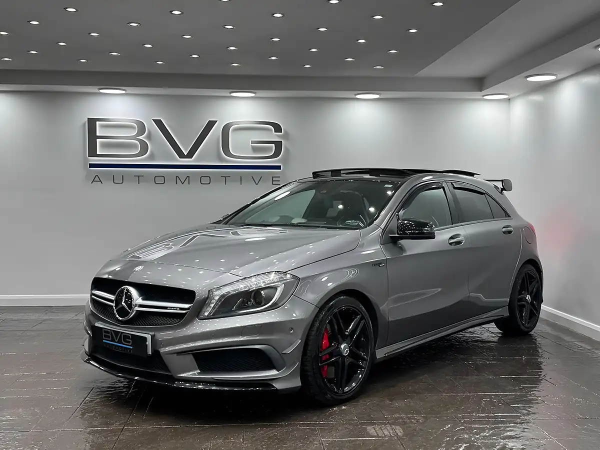 Used 2015 Mercedes-Benz a Class A45 AMG Grey - Interior and Exterior details 5