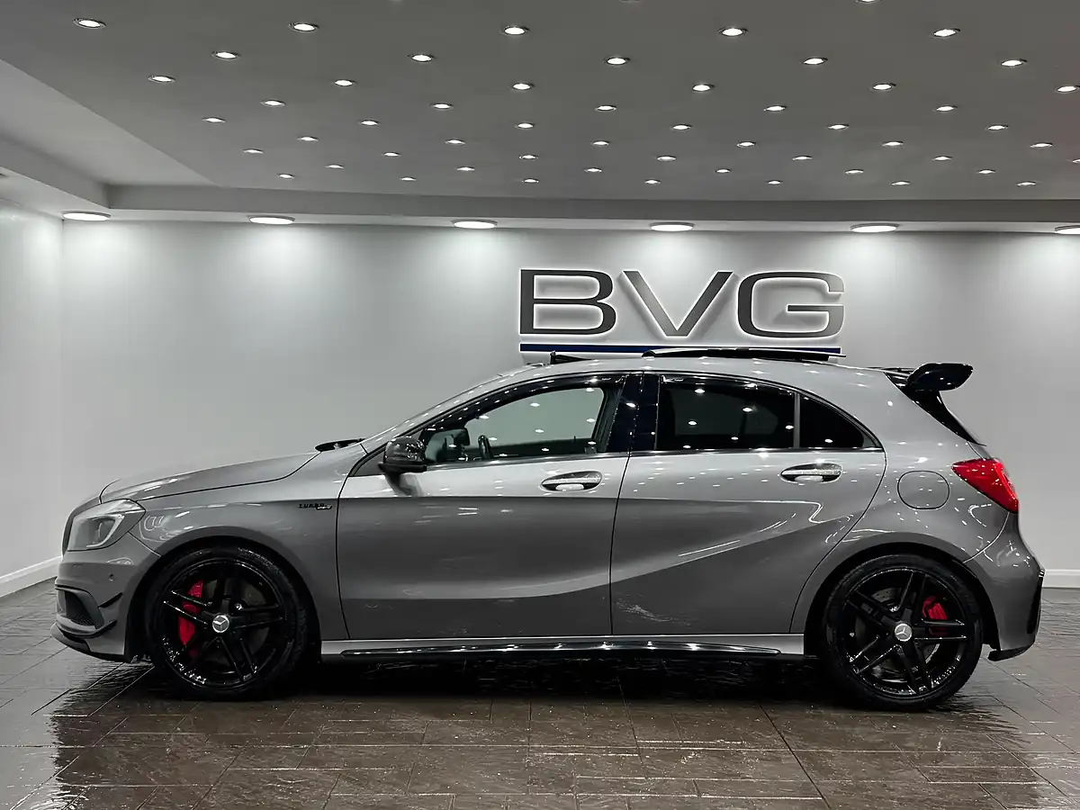 Used 2015 Mercedes-Benz a Class A45 AMG Grey - Interior and Exterior details 8