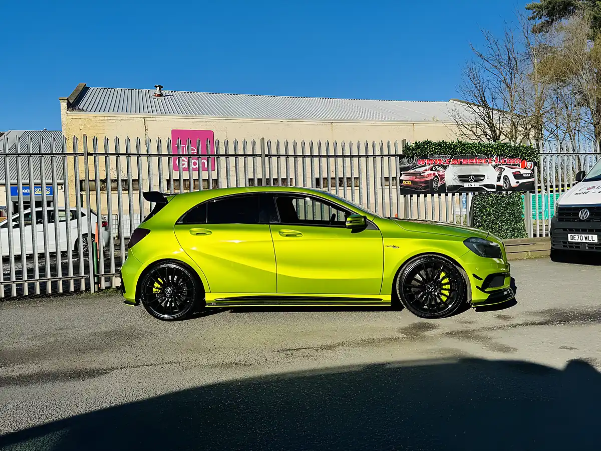 Used 2015 Mercedes-Benz a Class AMG Green - Interior and Exterior details 10