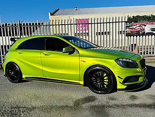 Used 2015 Mercedes-Benz a Class AMG Green - Interior and Exterior details 11