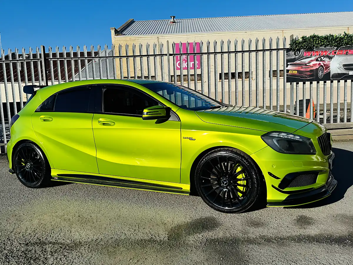 Used 2015 Mercedes-Benz a Class AMG Green - Interior and Exterior details 11