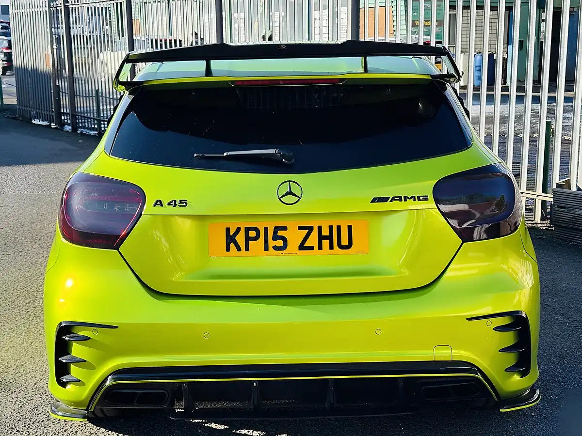 Used 2015 Mercedes-Benz a Class AMG Green - Interior and Exterior details 12