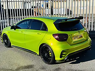 Used 2015 Mercedes-Benz a Class AMG Green - Interior and Exterior details 13