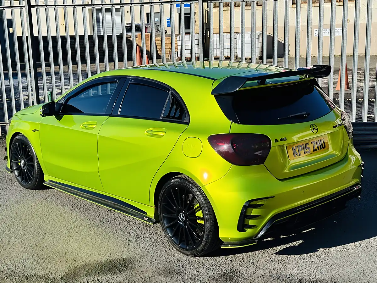 Used 2015 Mercedes-Benz a Class AMG Green - Interior and Exterior details 13
