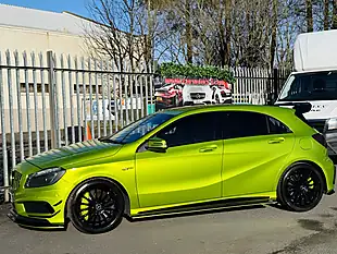 Used 2015 Mercedes-Benz a Class AMG Green - Interior and Exterior details 14