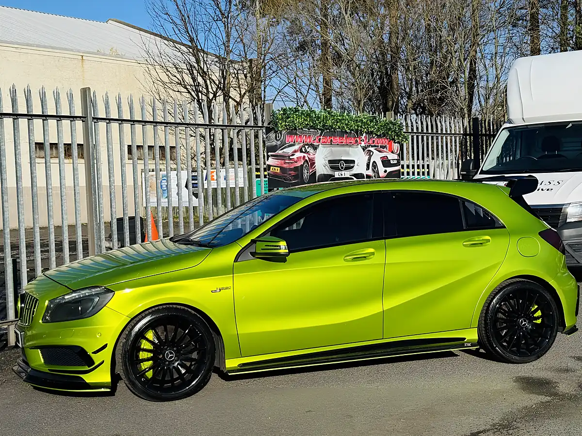 Used 2015 Mercedes-Benz a Class AMG Green - Interior and Exterior details 14