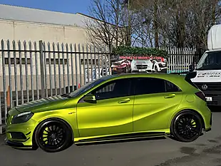 Used 2015 Mercedes-Benz a Class AMG Green - Interior and Exterior details 15