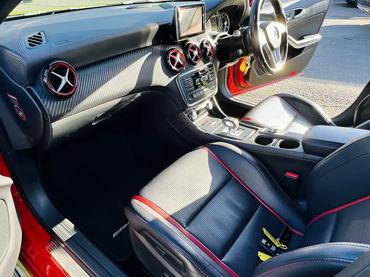 Used 2015 Mercedes-Benz a Class AMG Green - Interior and Exterior details 3