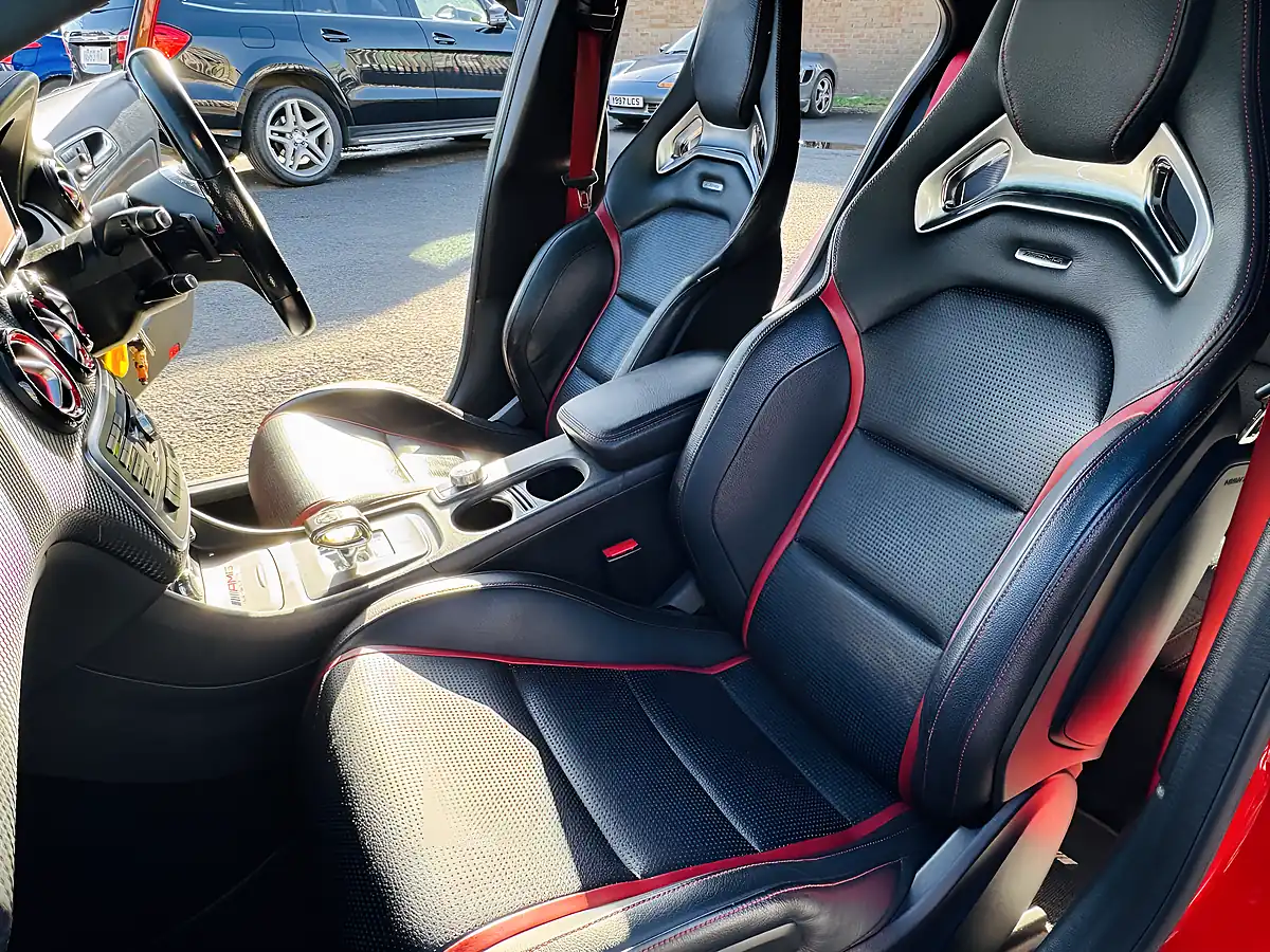 Used 2015 Mercedes-Benz a Class AMG Green - Interior and Exterior details 5