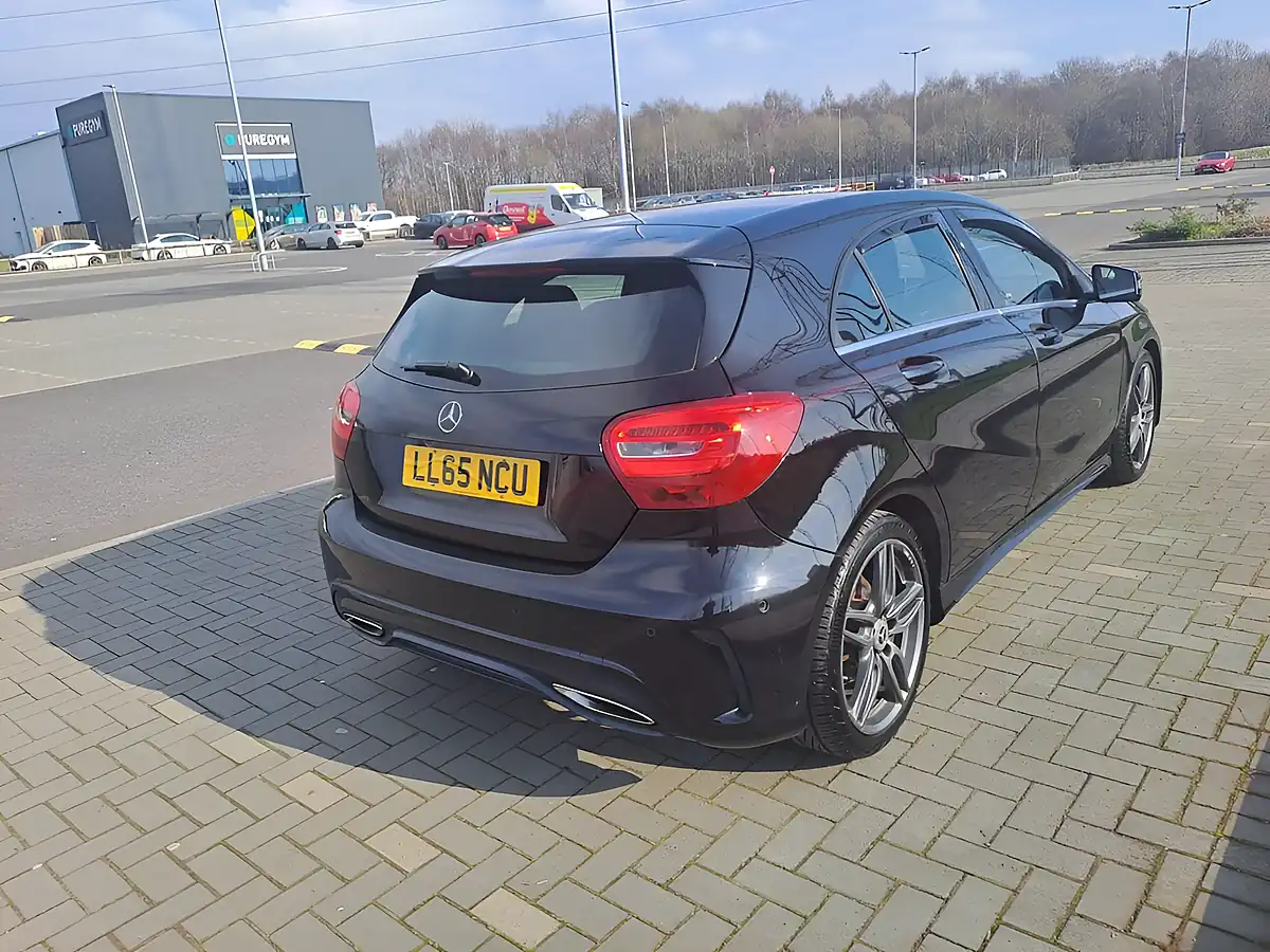 Used 2015 Mercedes-Benz a Class AMG Line Black - Interior and Exterior details 4