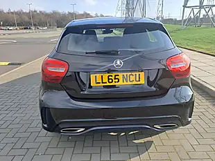 Used 2015 Mercedes-Benz a Class AMG Line Black - Interior and Exterior details 8