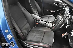 Used 2015 Mercedes-Benz a Class AMG Line (premium) Blue - Interior and Exterior details 10