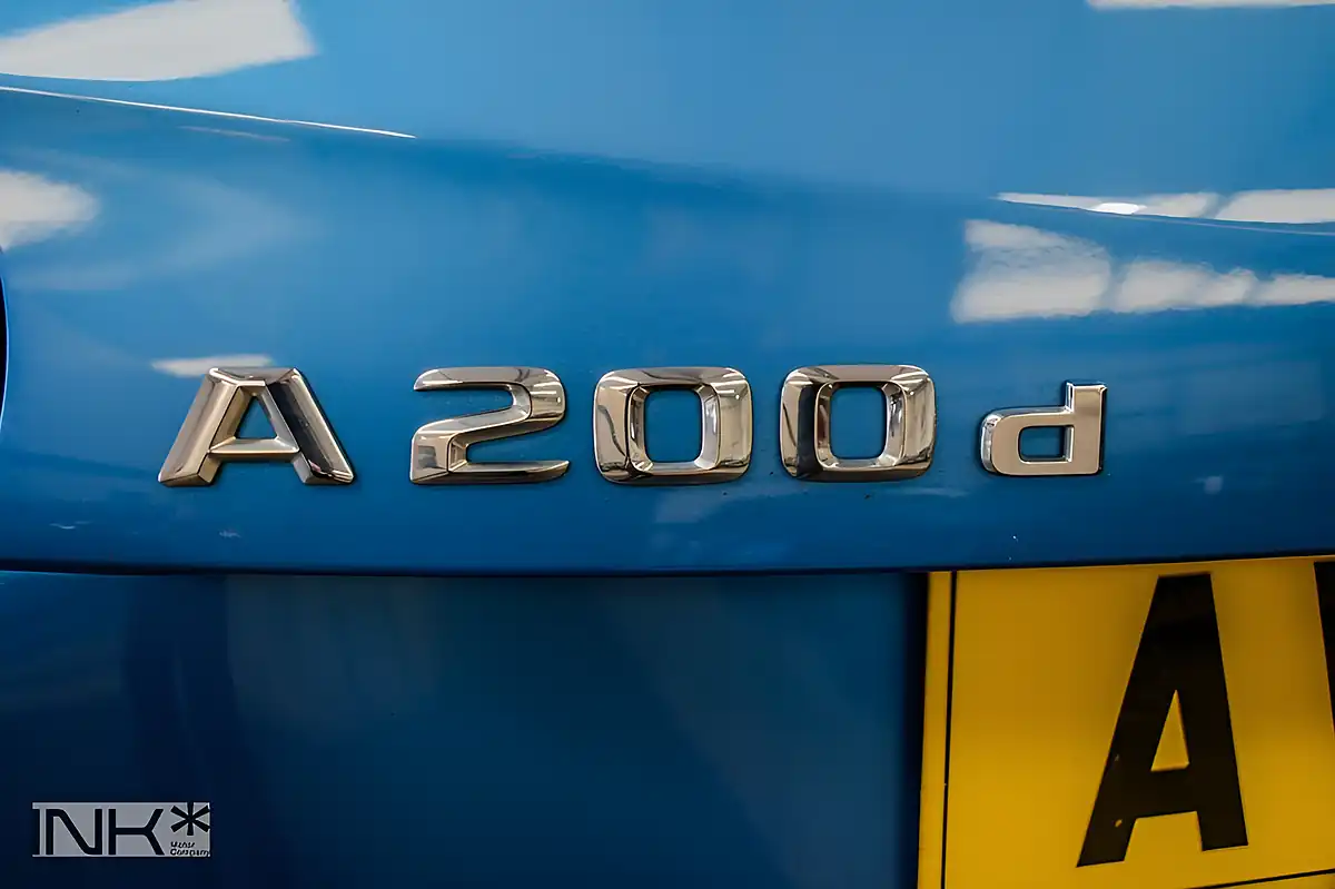 Used 2015 Mercedes-Benz a Class AMG Line (premium) Blue - Interior and Exterior details 18