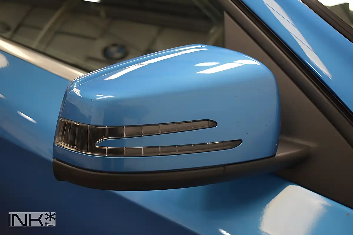 Used 2015 Mercedes-Benz a Class AMG Line (premium) Blue - Interior and Exterior details 19