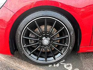 Used 2015 Mercedes-Benz a Class AMG Line (premium) Red - Interior and Exterior details 13