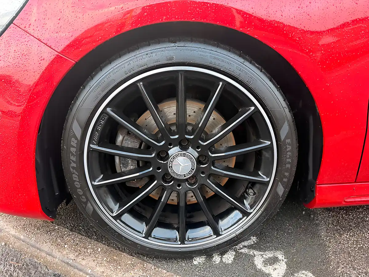 Used 2015 Mercedes-Benz a Class AMG Line (premium) Red - Interior and Exterior details 13