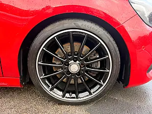 Used 2015 Mercedes-Benz a Class AMG Line (premium) Red - Interior and Exterior details 14