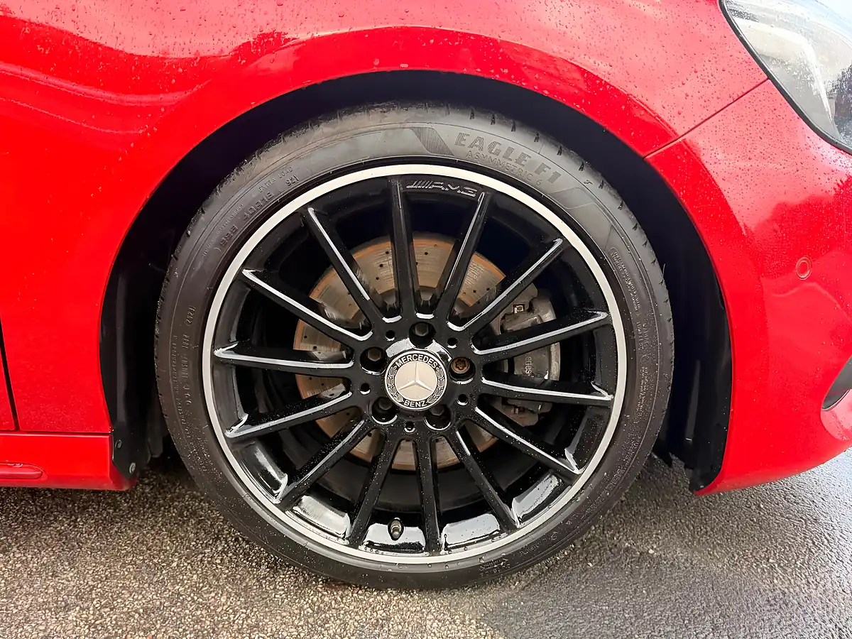 Used 2015 Mercedes-Benz a Class AMG Line (premium) Red - Interior and Exterior details 14