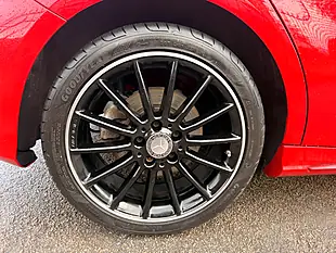 Used 2015 Mercedes-Benz a Class AMG Line (premium) Red - Interior and Exterior details 15