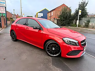 Used 2015 Mercedes-Benz a Class AMG Line (premium) Red - Interior and Exterior details 5