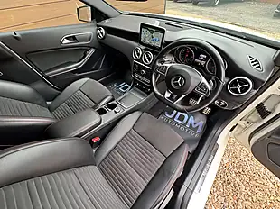 Used 2015 Mercedes-Benz a Class AMG Line Premium White - Interior and Exterior details 13
