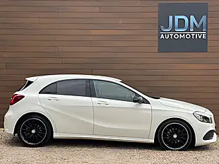 Used 2015 Mercedes-Benz a Class AMG Line Premium White - Interior and Exterior details 2