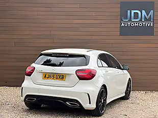 Used 2015 Mercedes-Benz a Class AMG Line Premium White - Interior and Exterior details 3
