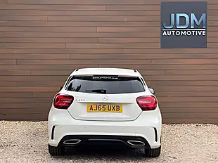 Used 2015 Mercedes-Benz a Class AMG Line Premium White - Interior and Exterior details 4