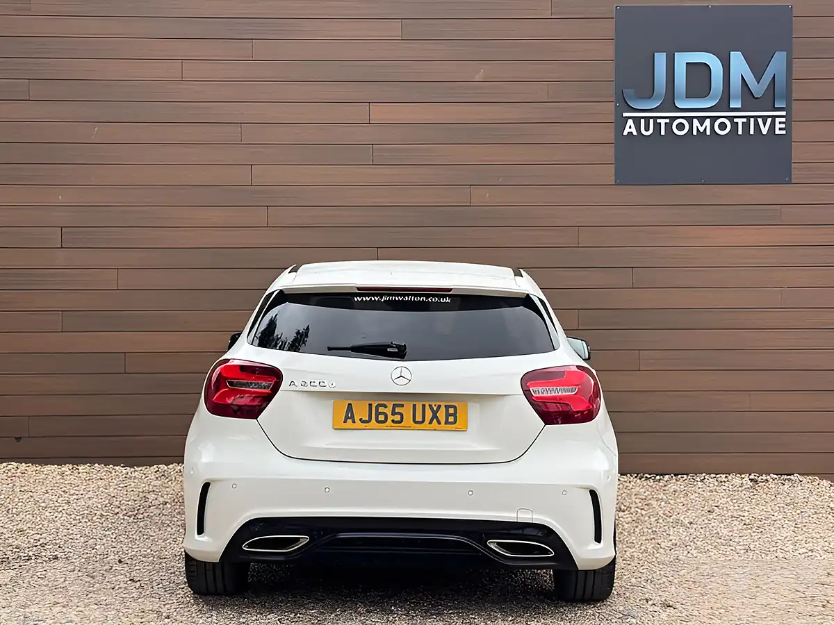 Used 2015 Mercedes-Benz a Class AMG Line Premium White - Interior and Exterior details 4