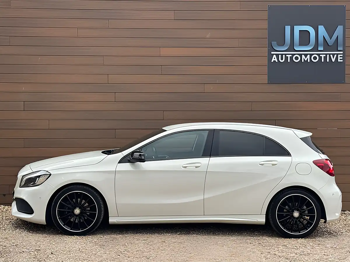 Used 2015 Mercedes-Benz a Class AMG Line Premium White - Interior and Exterior details 7
