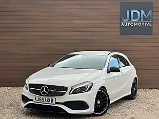 Used 2015 Mercedes-Benz a Class AMG Line Premium White - Interior and Exterior details 8