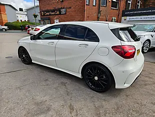 Used 2015 Mercedes-Benz a-Class AMG Line Premium+ White - Interior and Exterior details 18