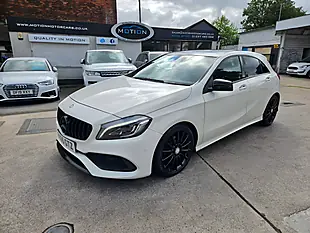 Used 2015 Mercedes-Benz a-Class AMG Line Premium+ White - Interior and Exterior details 3