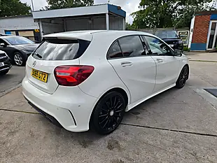 Used 2015 Mercedes-Benz a-Class AMG Line Premium+ White - Interior and Exterior details 6