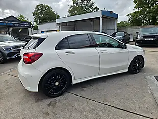 Used 2015 Mercedes-Benz a-Class AMG Line Premium+ White - Interior and Exterior details 7