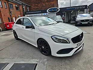 Used 2015 Mercedes-Benz a-Class AMG Line Premium+ White - Interior and Exterior details 8