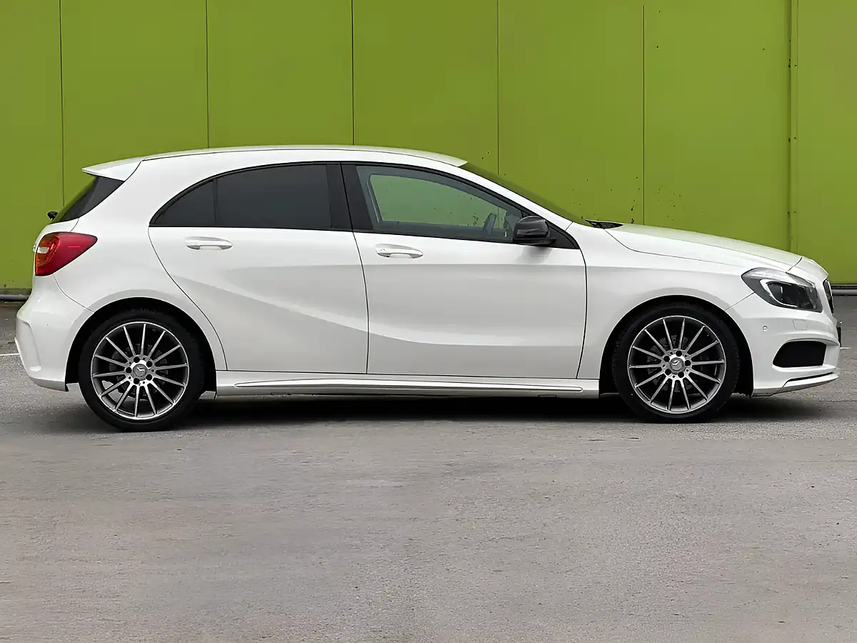 Used 2015 Mercedes-Benz a Class AMG Night Edition White - Interior and Exterior details 10