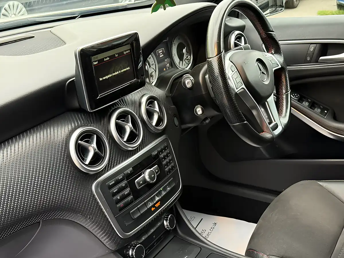 Used 2015 Mercedes-Benz a Class AMG Night Edition White - Interior and Exterior details 13