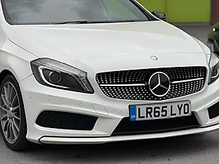 Used 2015 Mercedes-Benz a Class AMG Night Edition White - Interior and Exterior details 3
